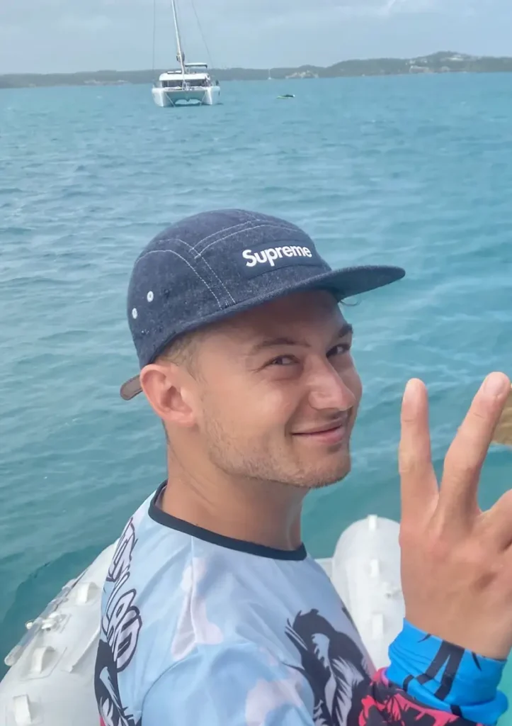 Julian Chef Ocean Ad-Ventures Caribbean Kite Cruise