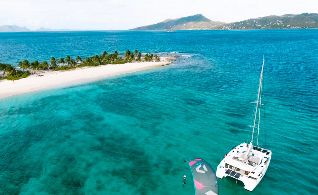 Kitesurfing in the Grenadines